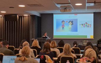 Il cartone animato Biwy al meeting europeo di ERN-Ithaca