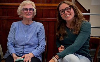 Dr.ssa Lazzeri con paziente