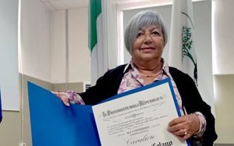 Antonella Celano nominata Cavaliere al Merito