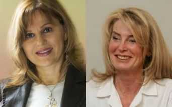 Le senatrici Paola Boldrini e Maria Rizzotti