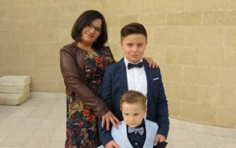 Concetta Sternativo e famiglia