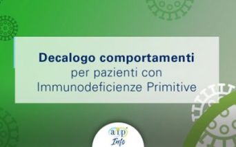 Decalogo su immunodeficienze e Coronavirus
