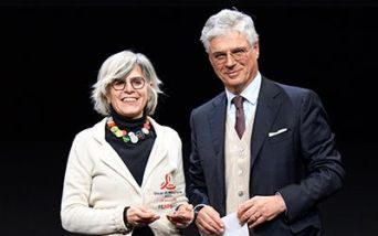 Giovanna Usvardi e Davide Grignani - Oscar di bilancio Chiesi