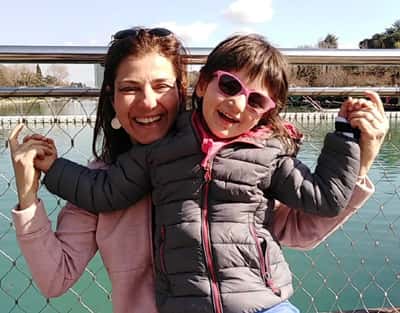 Alessia e la piccola Viola