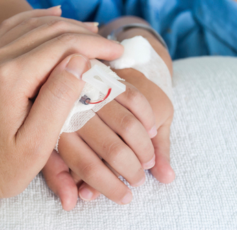 Bambino malato - Immagine esemplificativa