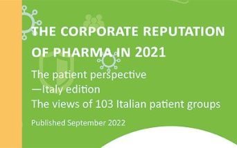 PatientView sulla "Corporate Reputation of Pharma 2021"