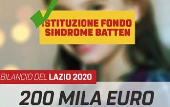 Istituzione fondo sindrome di Batten