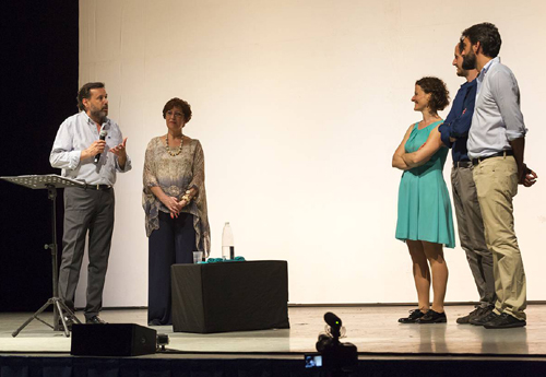 Respirare sott'acqua (Catania) - Prof. Vancheri (a sinistra)