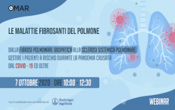 Webinar su malattie fibrosanti del polmone e COVID-19