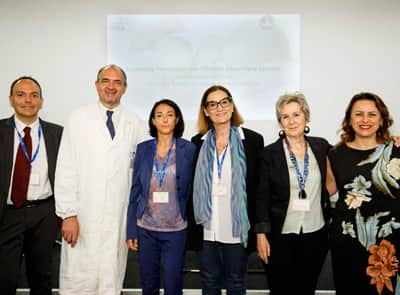 Evento sullo screening neonatale per la SMA, foto di gruppo