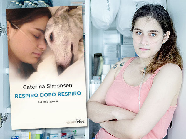 Caterina Simonsen e il suo libro RESPIRO DOPO RESPIRO