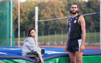 Gianmarco Tamberi e la giovane Emma