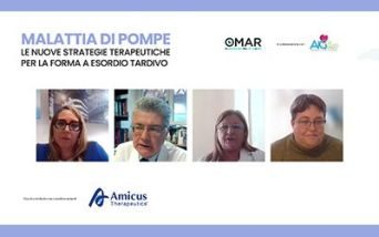 Webinar sulla malattia di Pompe